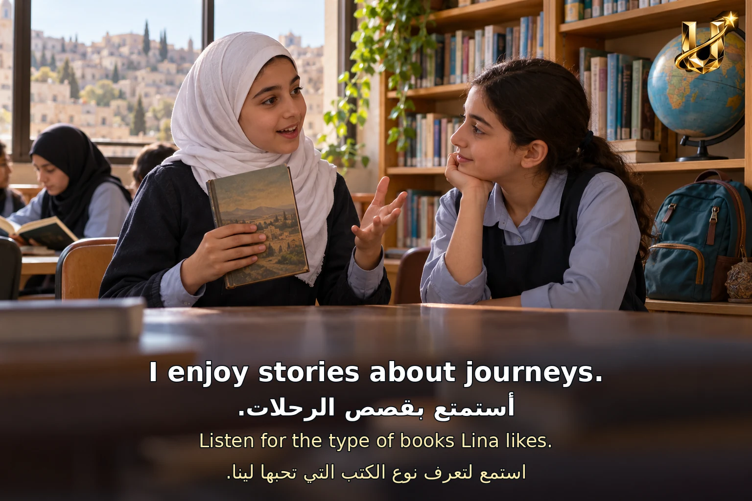 أستمتع بقصص الرحلات.