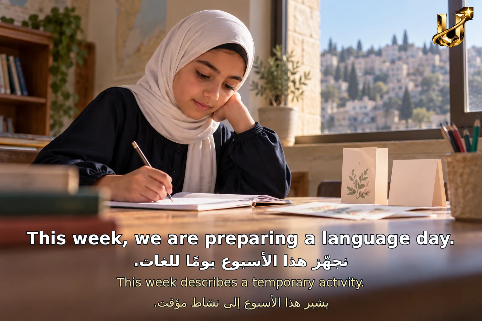 نجهّز هذا الأسبوع يومًا للغات.