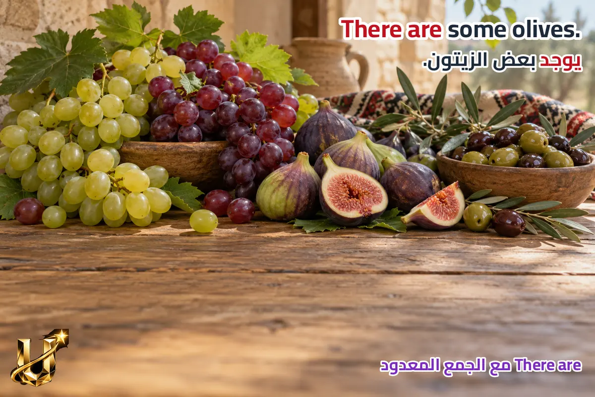 أمامك طاولة إفطار في القدس. كيف تسمي الطعام وتصف طعمه أو ملمسه؟