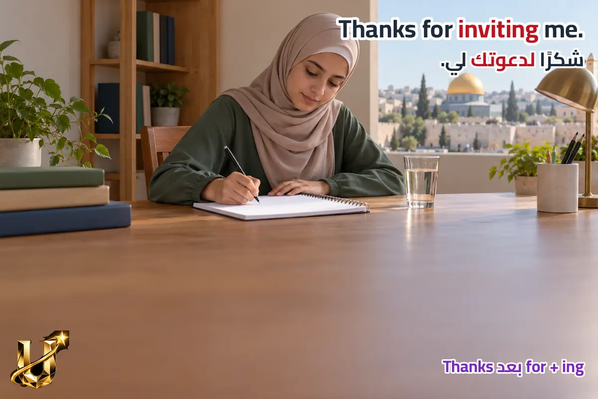 وصلتك دعوة من ناد في رهط. هل يكفي أن تكتب ربما إذا كنت قد أكدت خطتك؟
