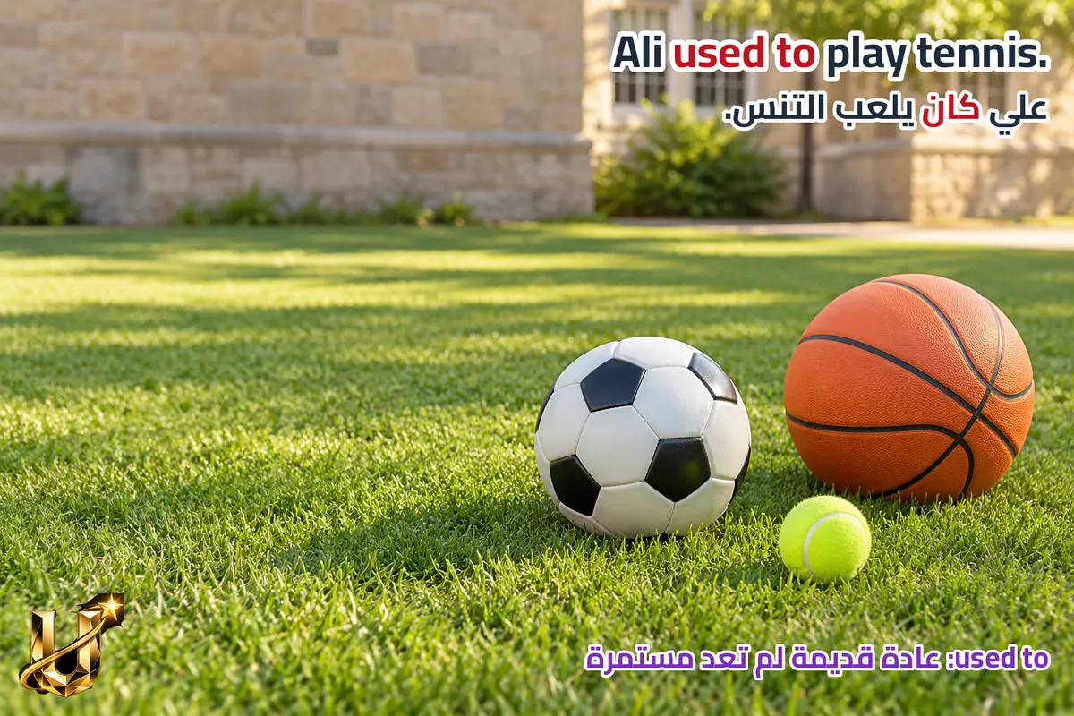 كنت تلعب بعد المدرسة في السلط كل يوم، ثم تغير جدولك. كيف توضح العادة القديمة؟