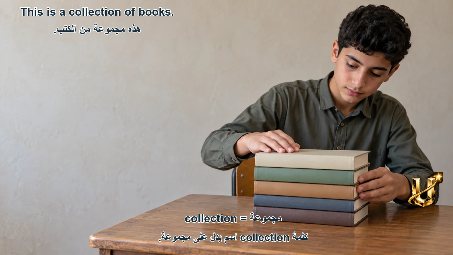collection اسْمٌ يَدُلُّ عَلَى مَجْمُوعَةٍ.