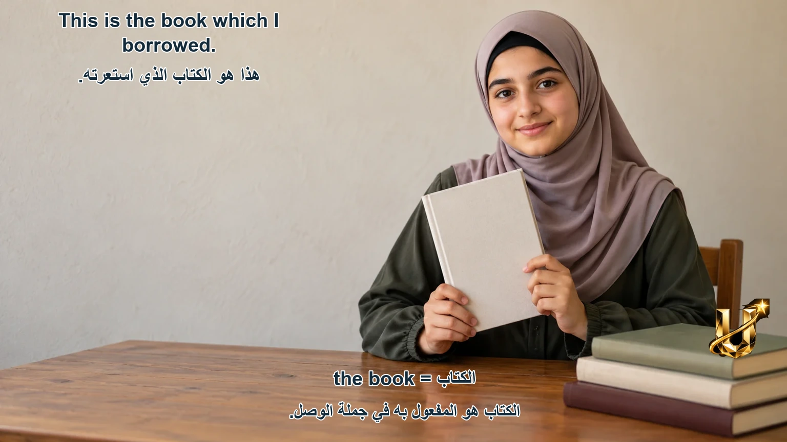 الْكِتَابُ هُوَ الْمَفْعُولُ فِي جُمْلَةِ الْوَصْلِ.
