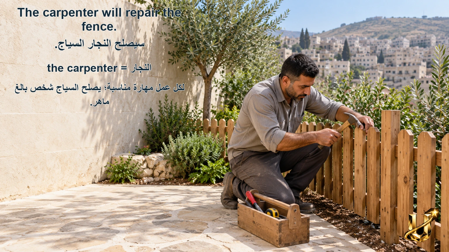 لِكُلِّ عَمَلٍ مَهَارَةٌ مُنَاسِبَةٌ.