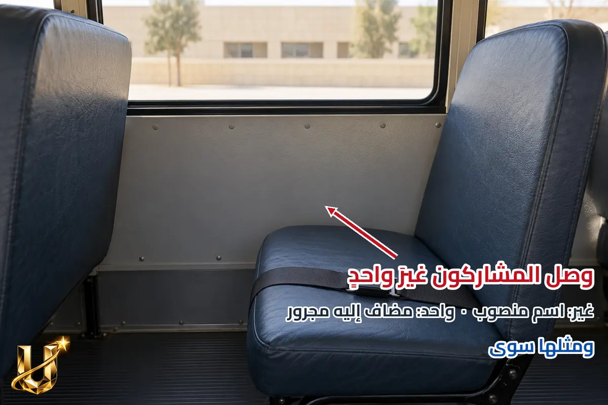 المستثنى من غاب.