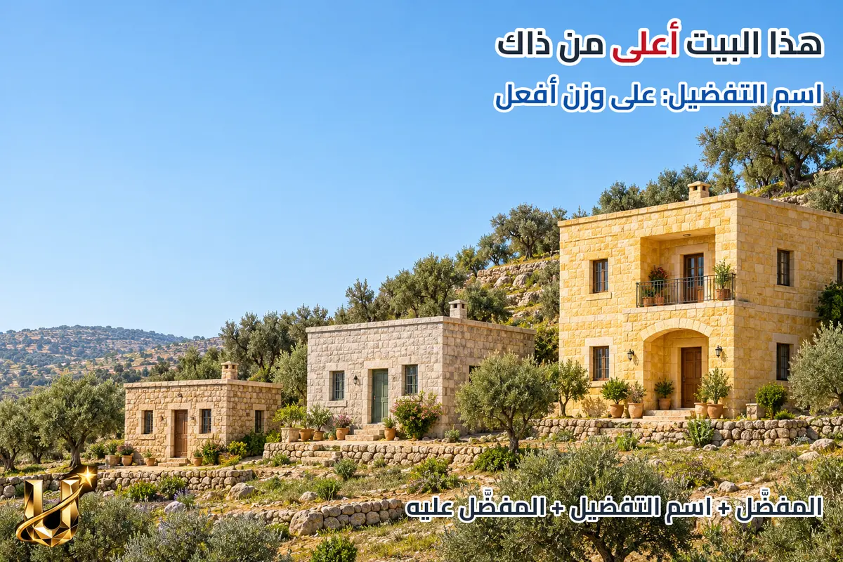 هذا أعلى من ذاك.