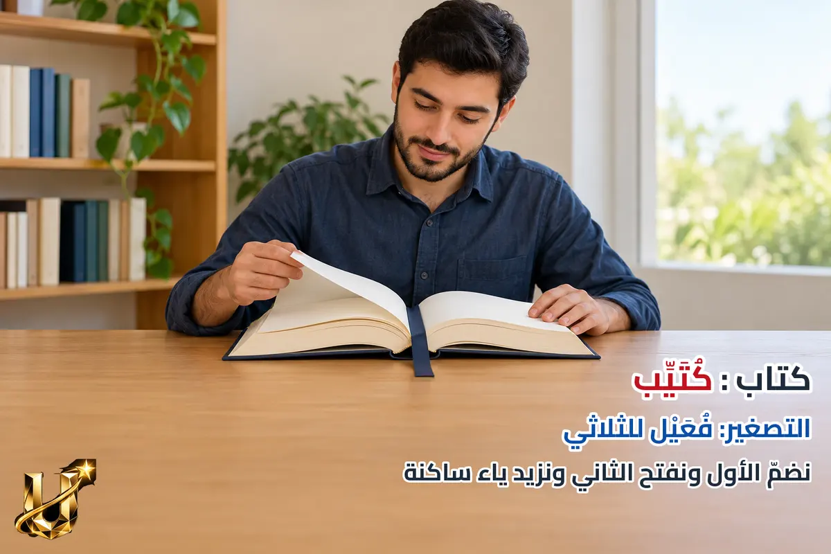 كتاب ← كتيب.