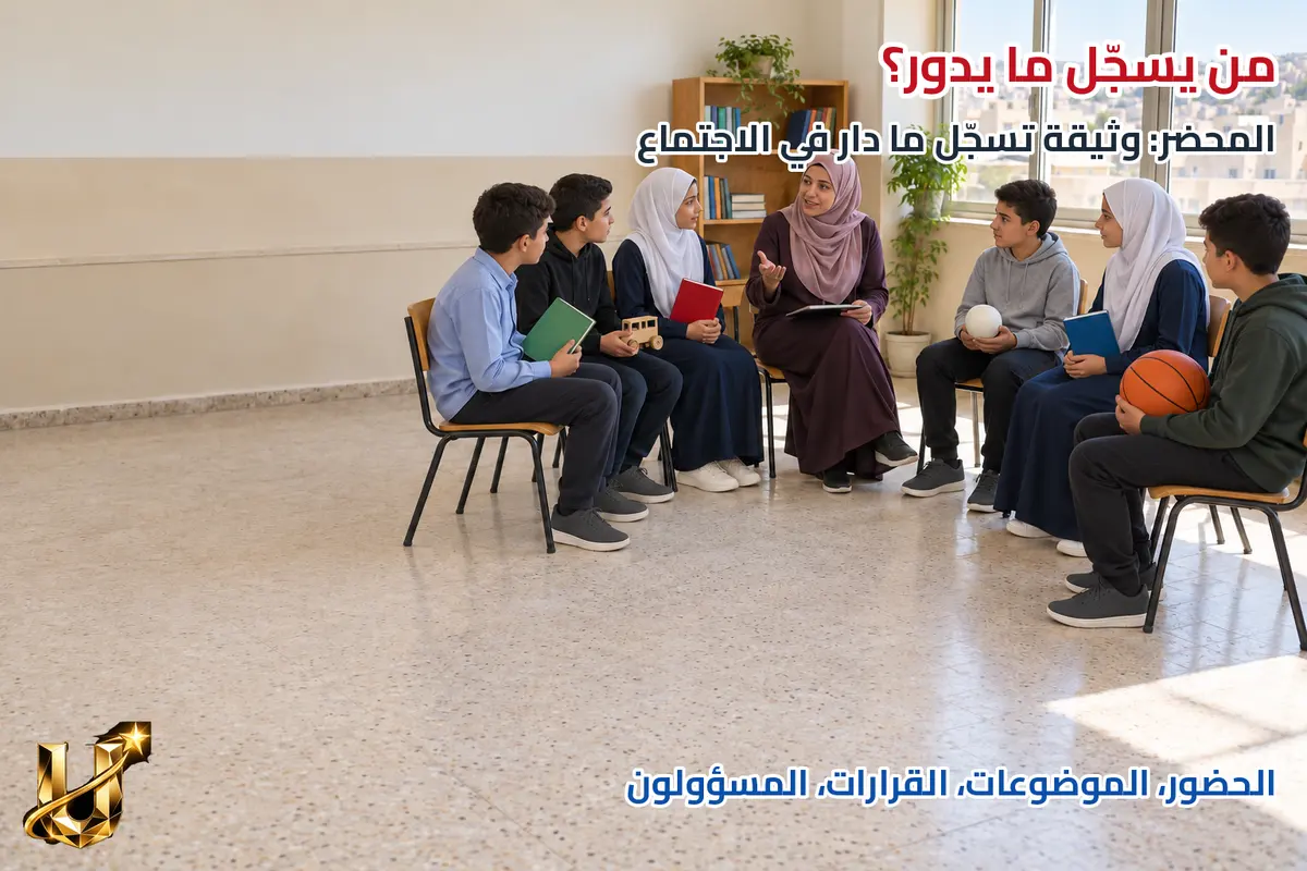 من يسجل ما يدور؟