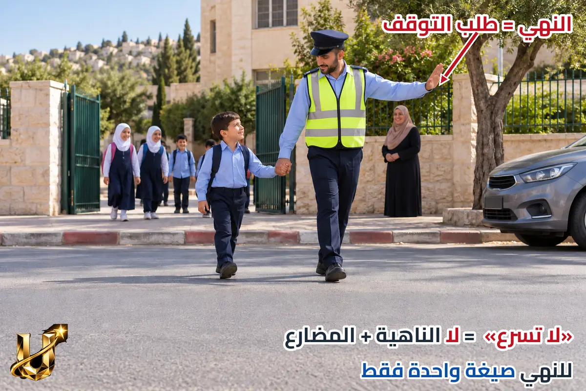 النهي كف عن الفعل.