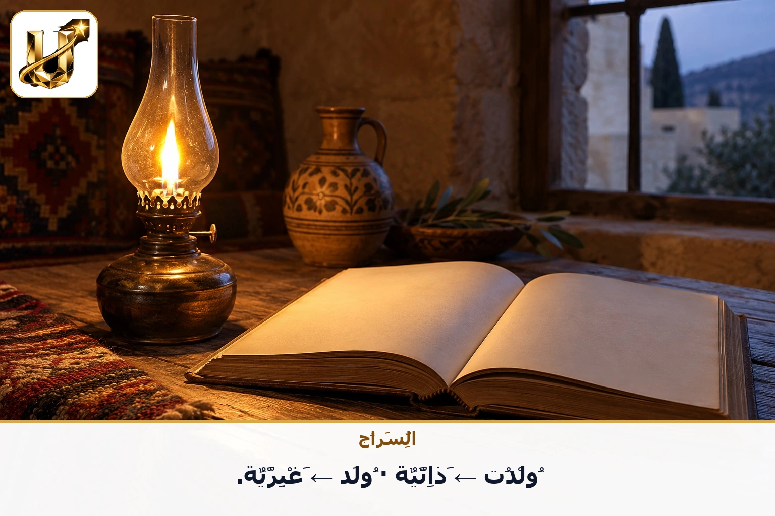 السراج: ولدت ← ذاتية · ولد ← غيرية.