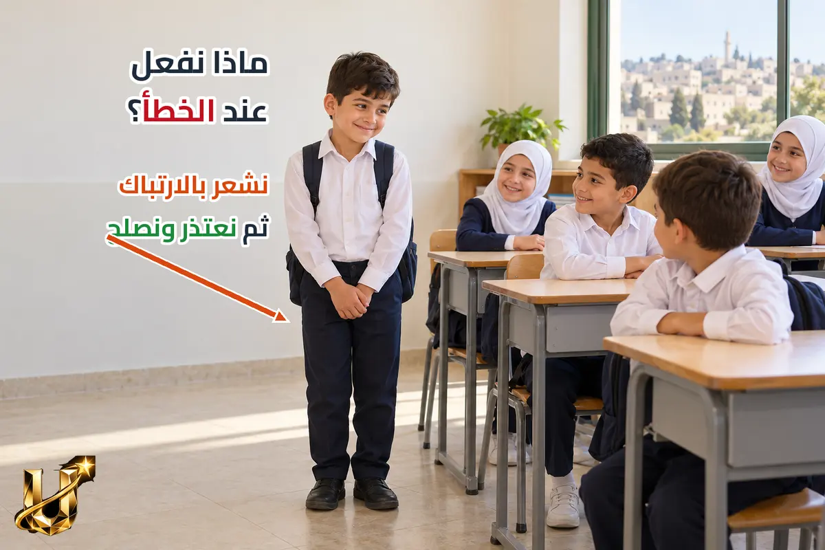 نحافظ على نظافة حينا.