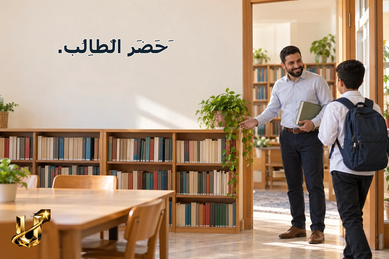 حَضَرَ الطَّالِبُ.