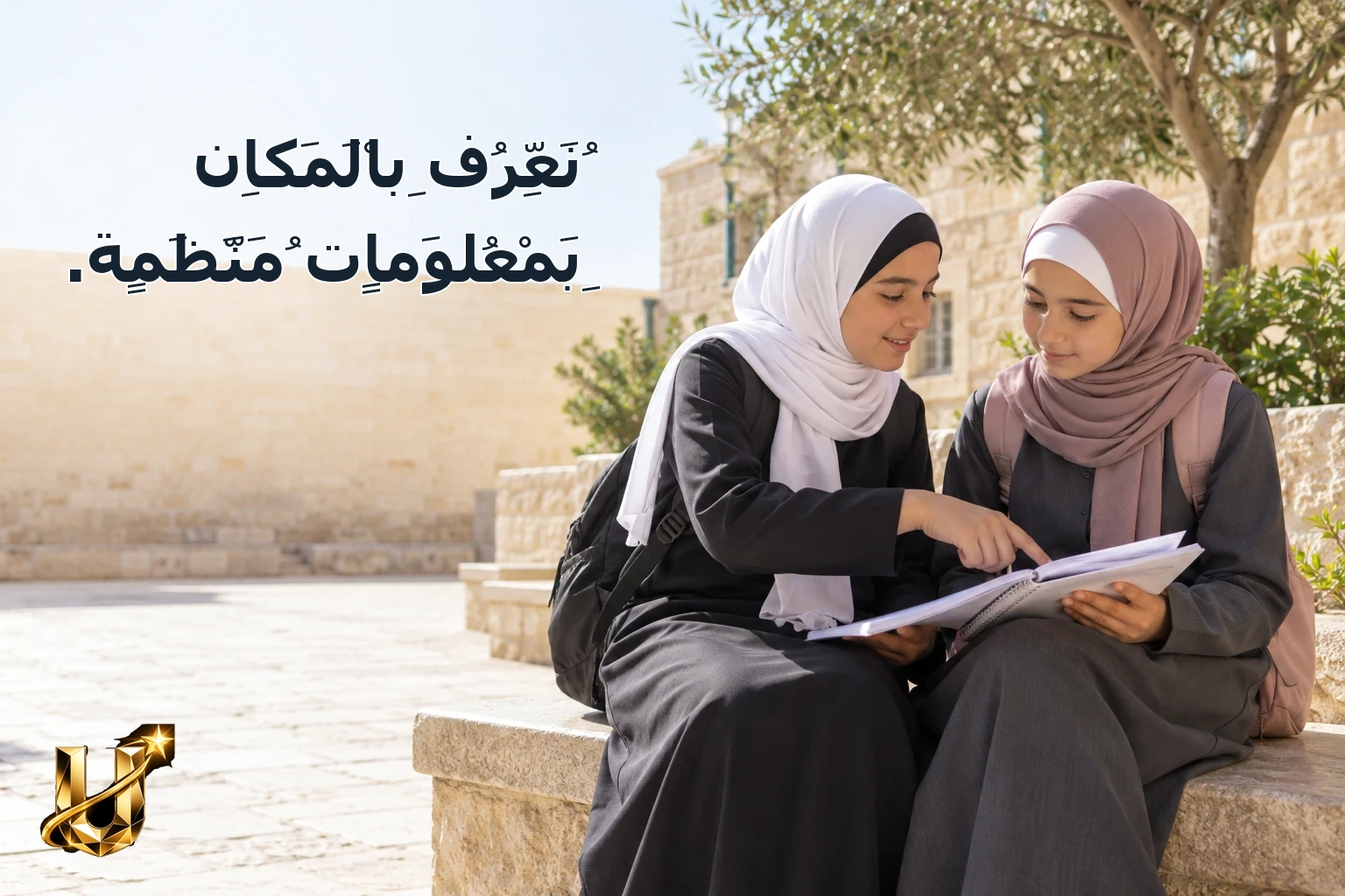 نُعَرِّفُ بِالْمَكَانِ بِمَعْلُومَاتٍ مُنَظَّمَةٍ.
