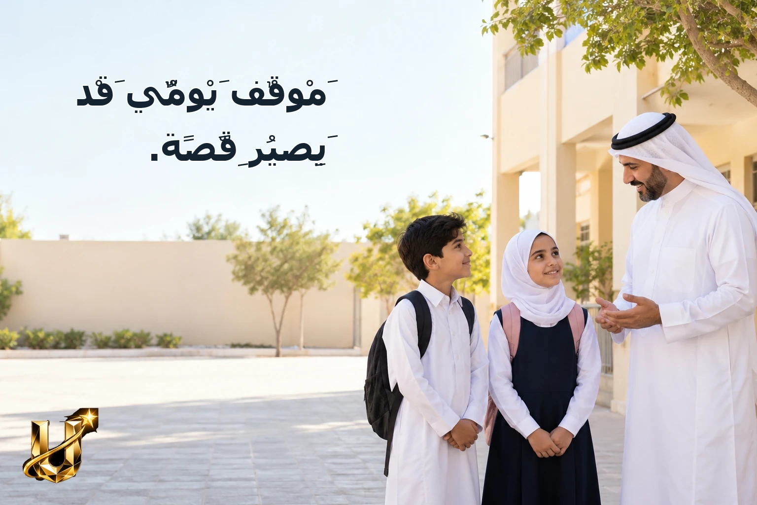 مَوْقِفٌ يَوْمِيٌّ قَدْ يَصِيرُ قِصَّةً.