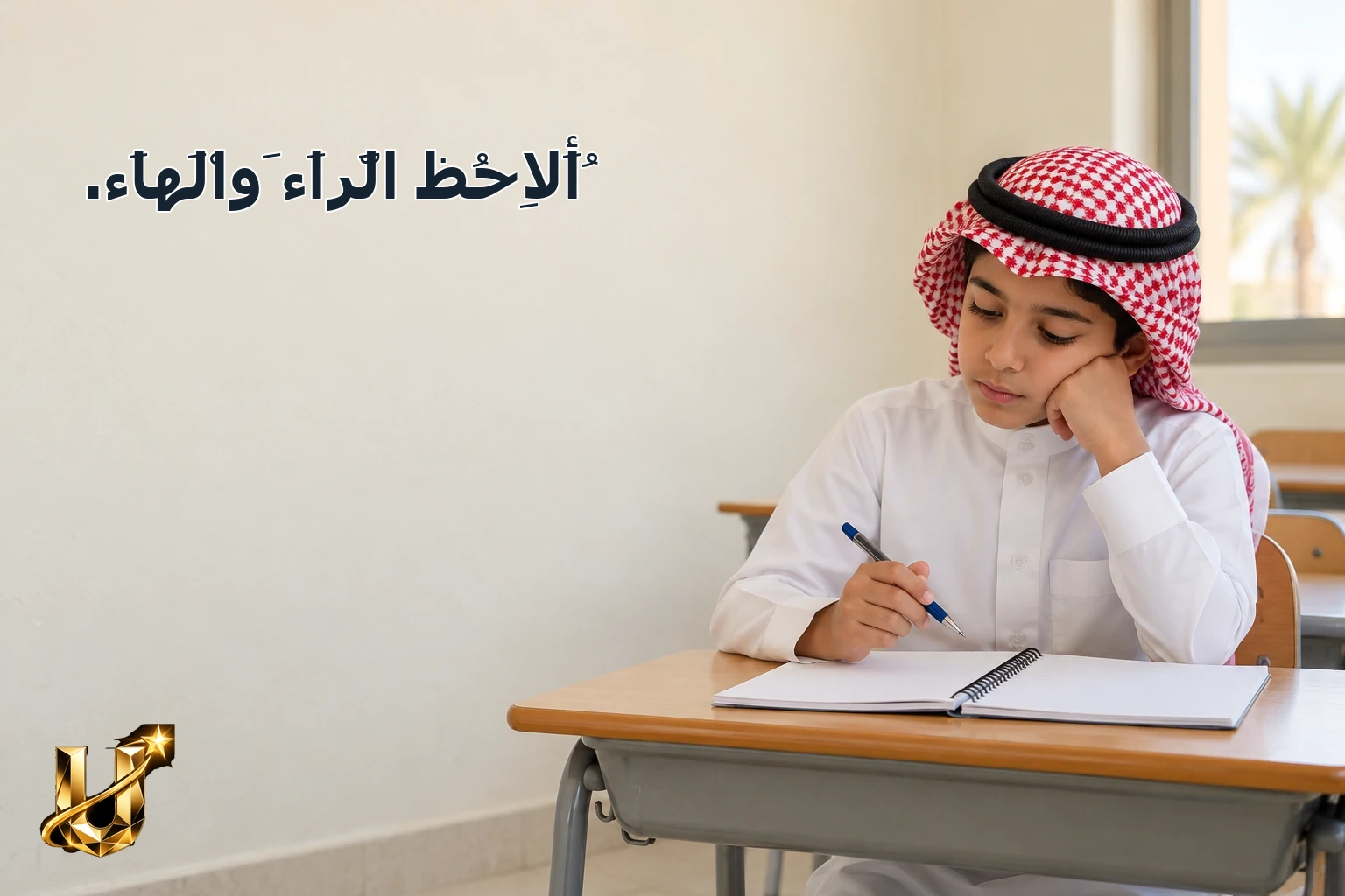 أُلَاحِظُ الرَّاءَ وَالْهَاءَ.