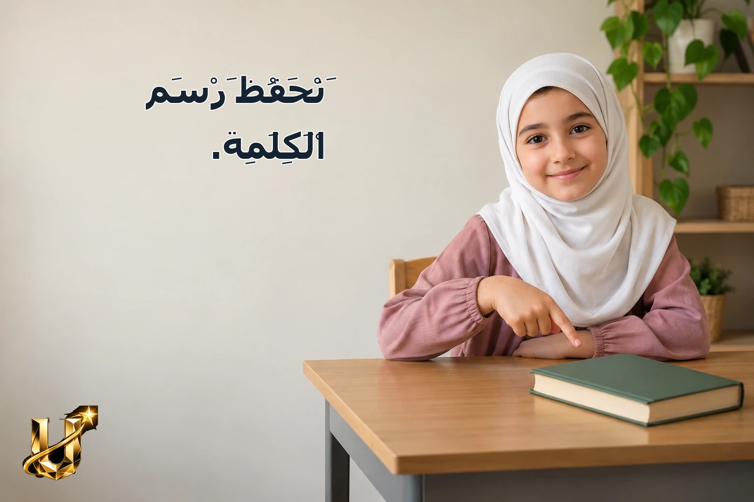 نَحْفَظُ رَسْمَ الْكَلِمَةِ.