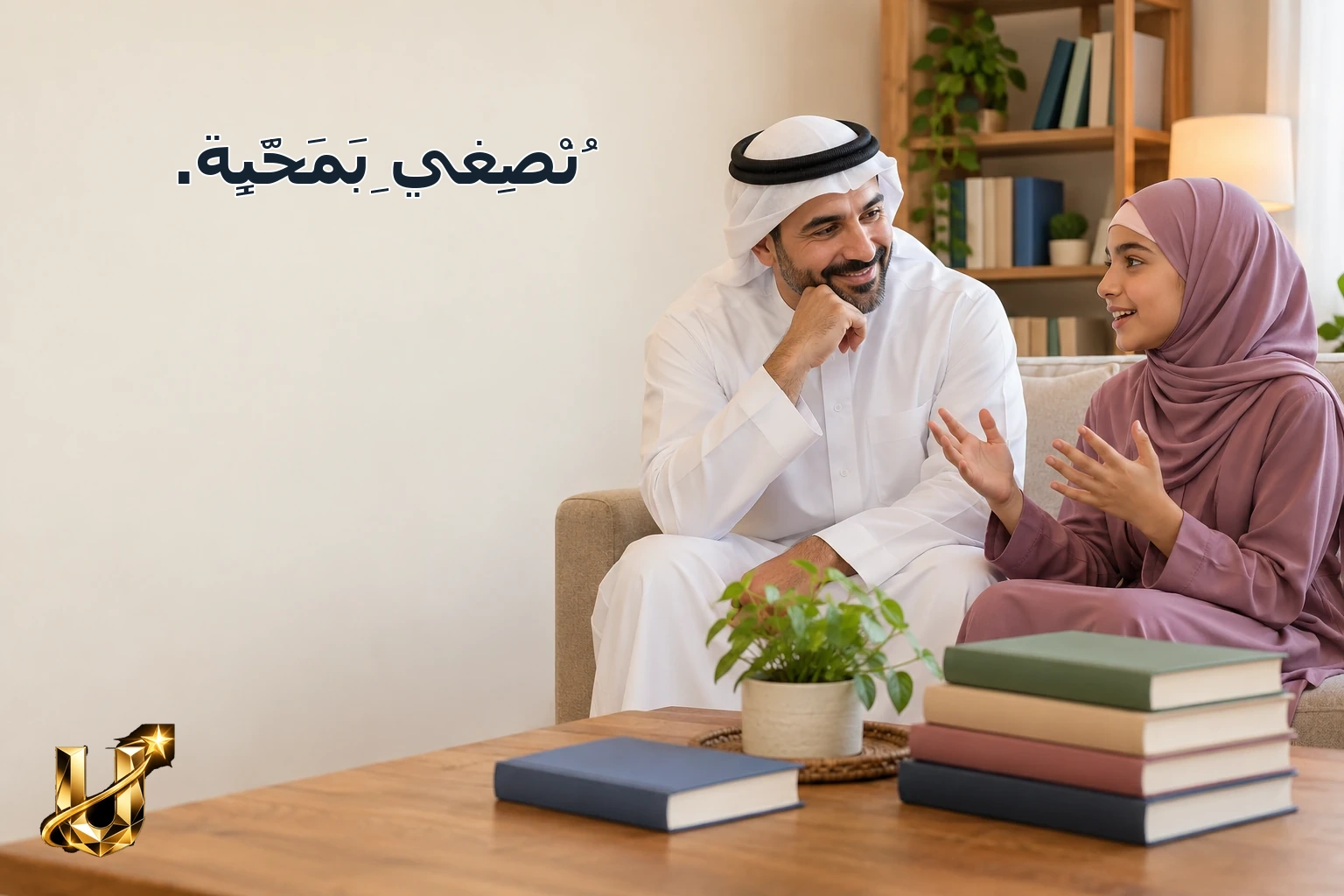 نُصْغِي بِمَحَبَّةٍ.