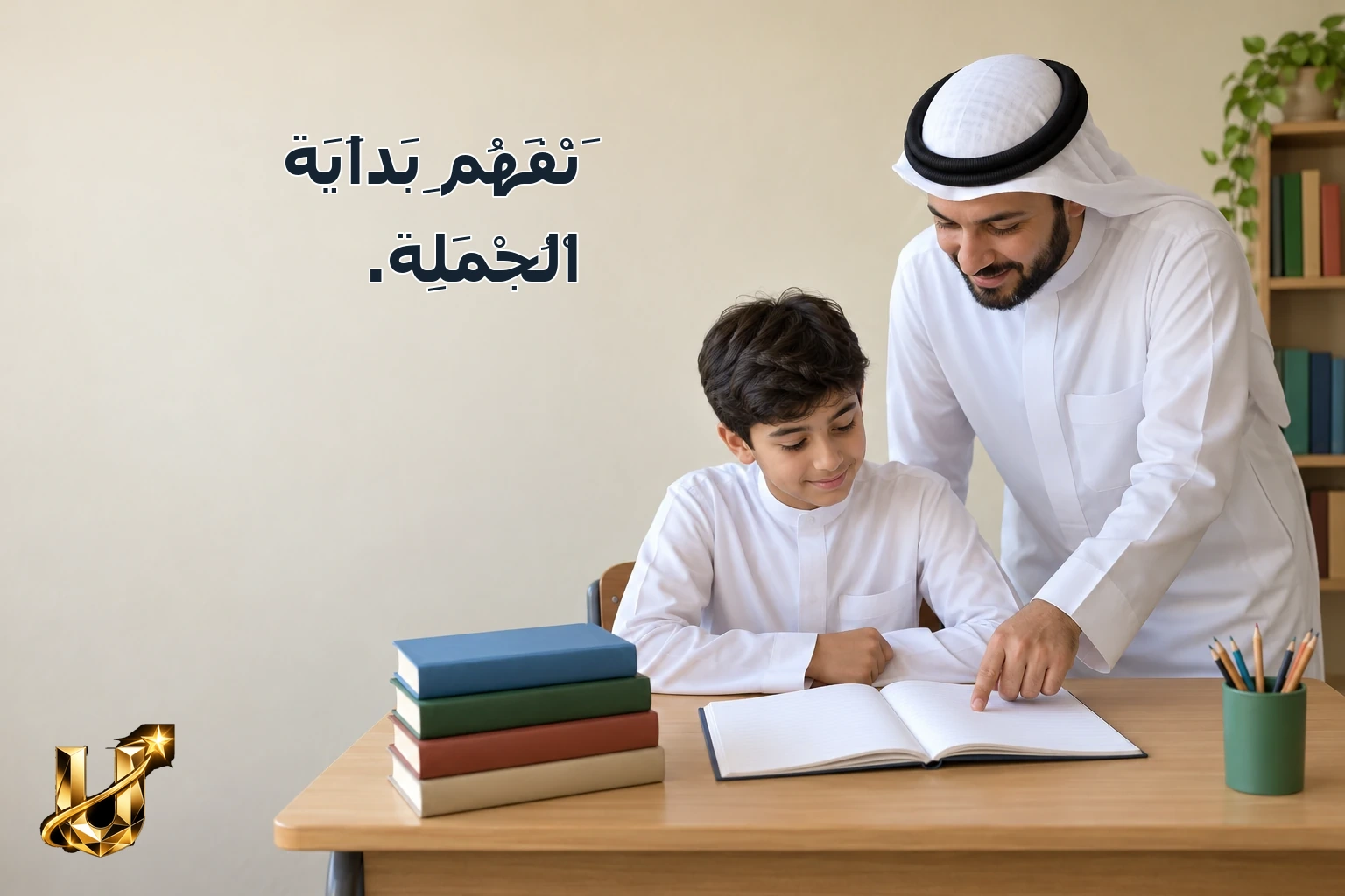 نَفْهَمُ بِدَايَةَ الْجُمْلَةِ.