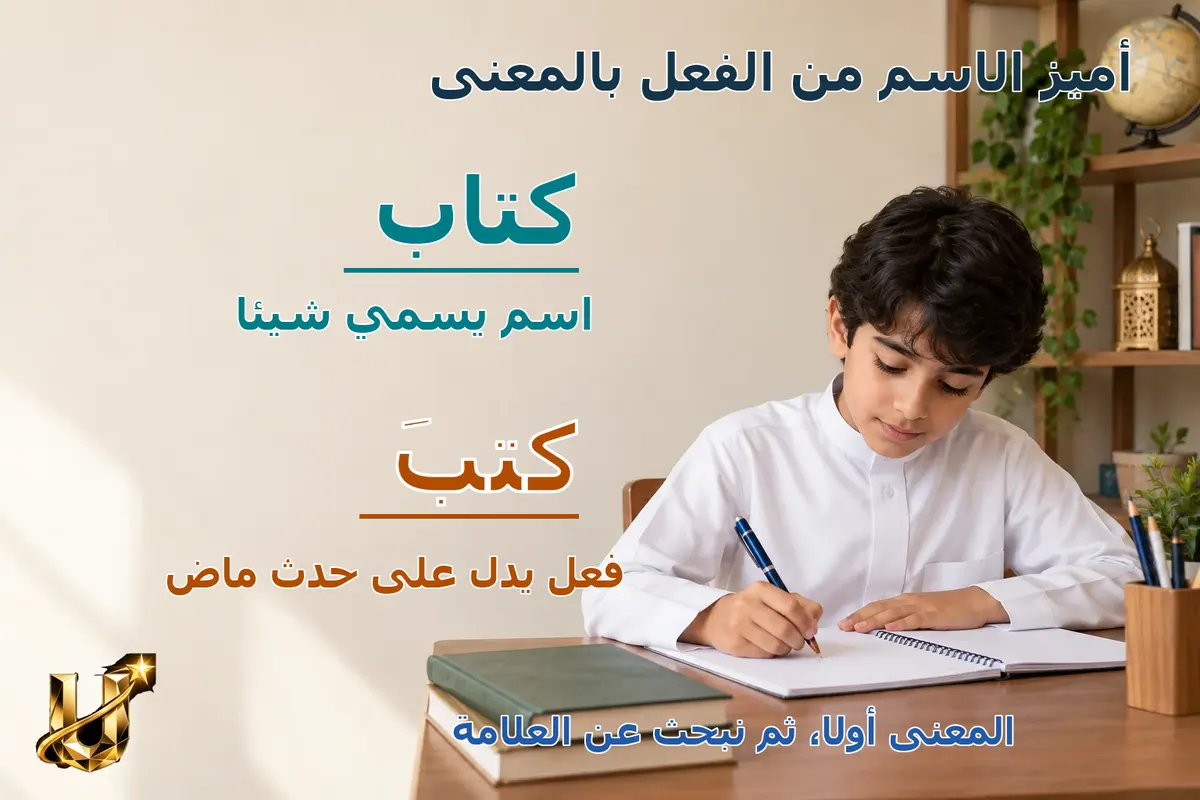 الاسم وعلاماته: اسم الذات واسم المعنى
