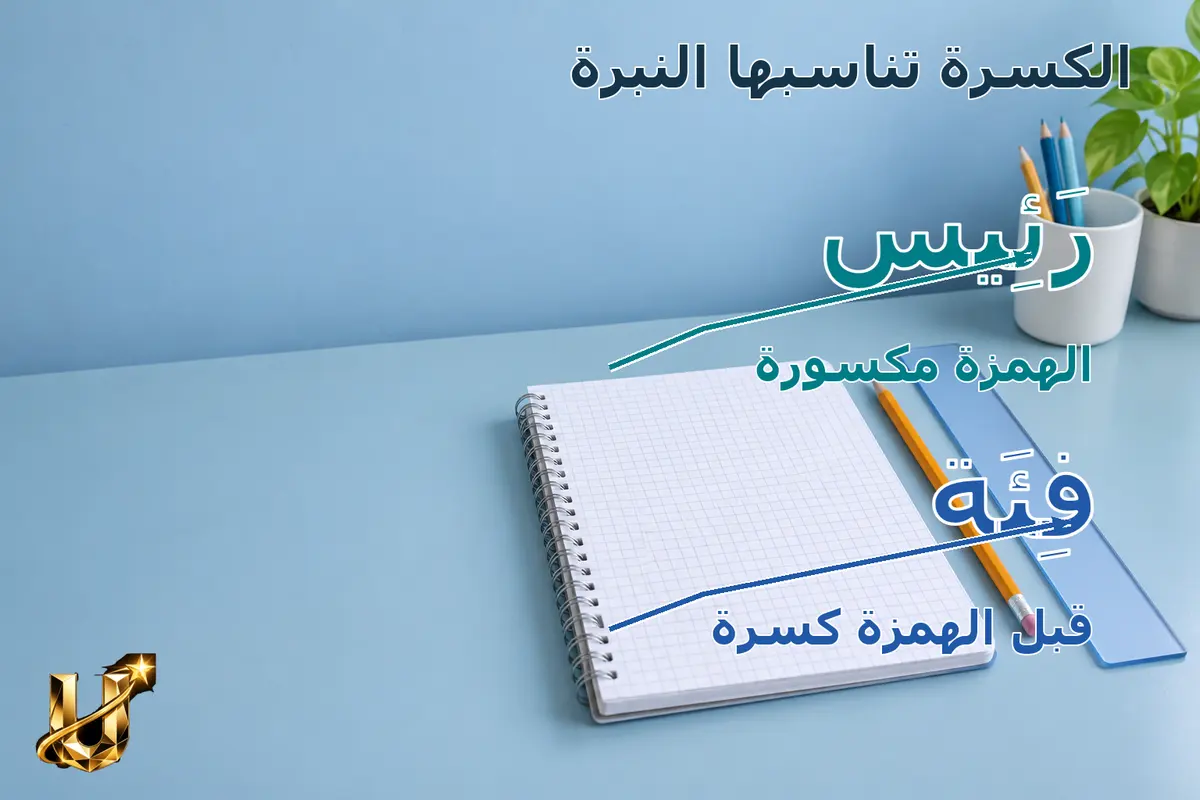 الهمزة كالضيف تحتاج كرسيا مناسبا.