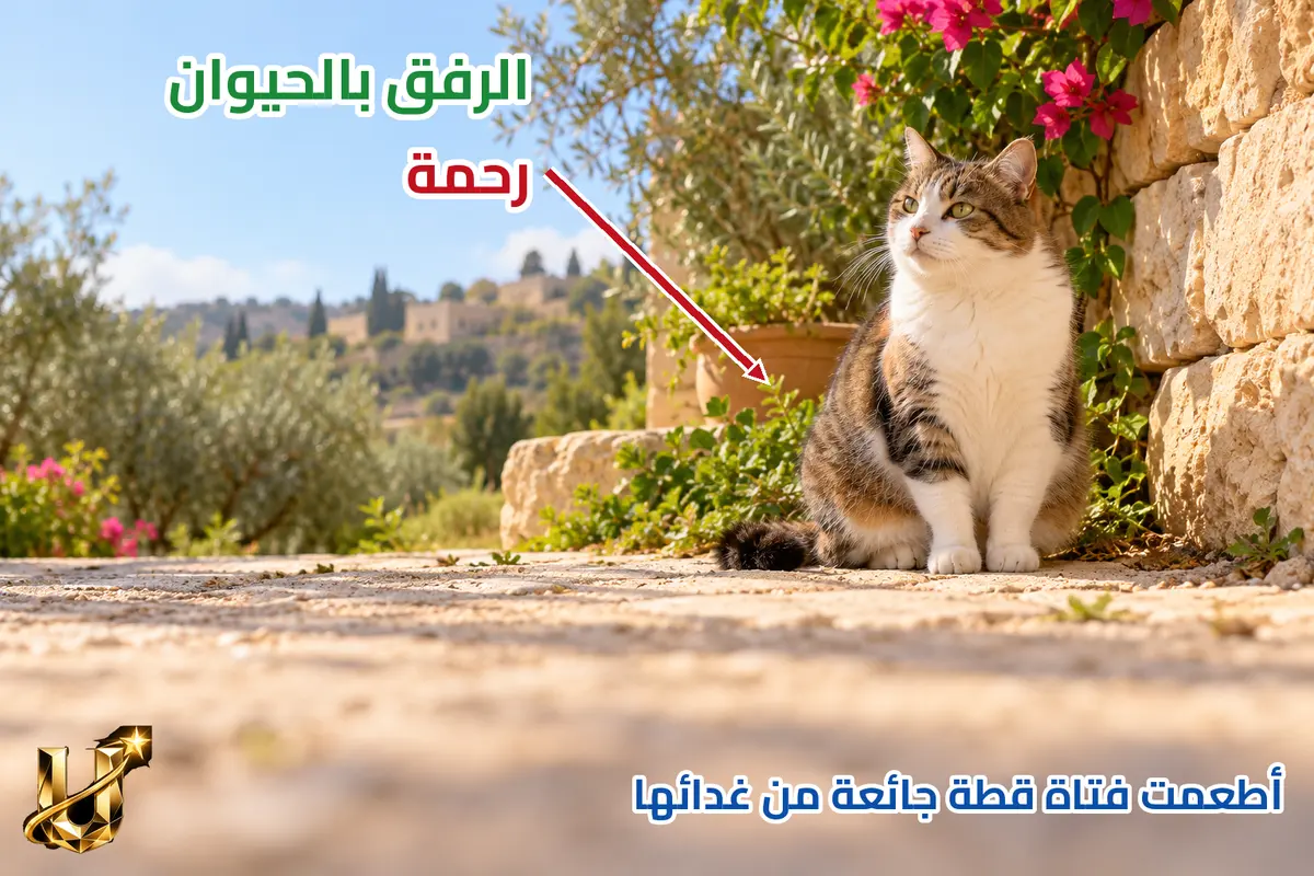 الرفق بالحيوان رحمة.