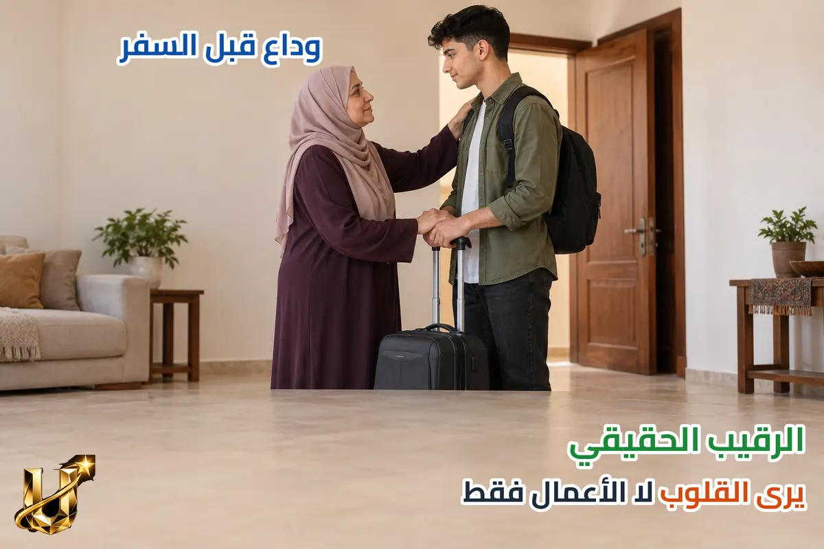 الرقيب الحقيقي يرى القلوب.