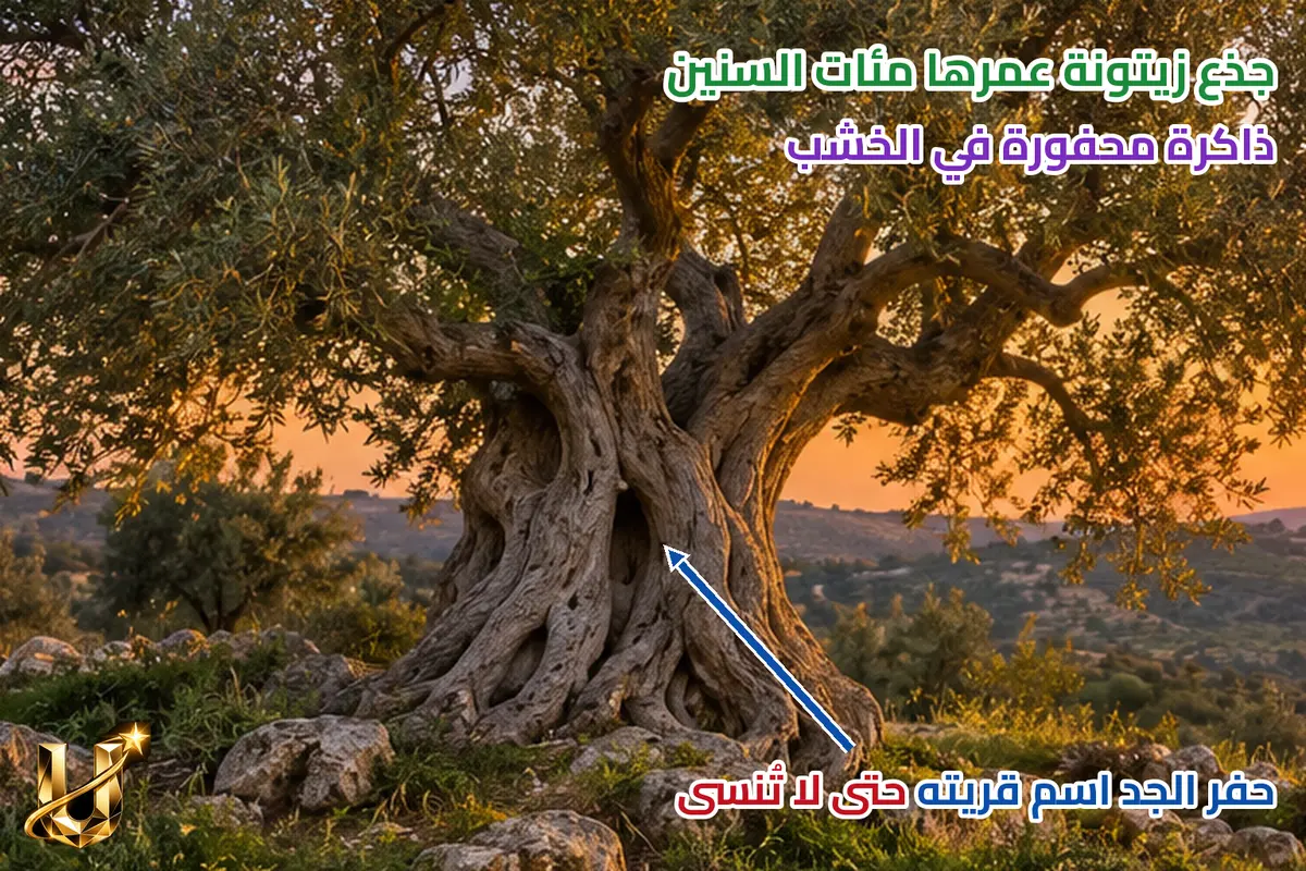 ذاكرة محفورة في الخشب.