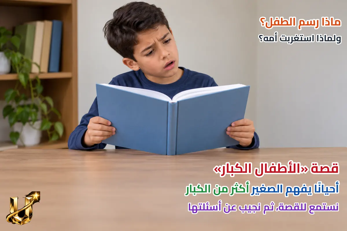 ماذا رسم الطفل؟