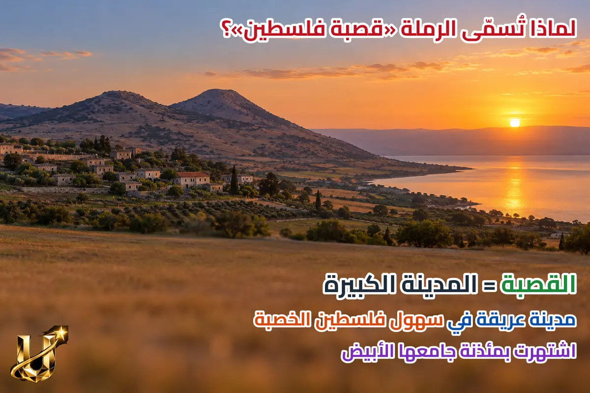 مئذنة تطل على سهول يافا.