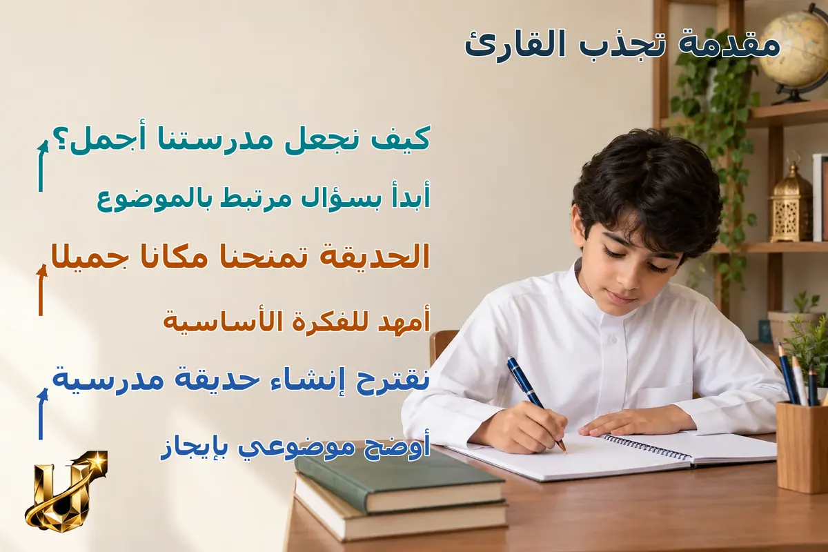 حديقتنا المدرسية.