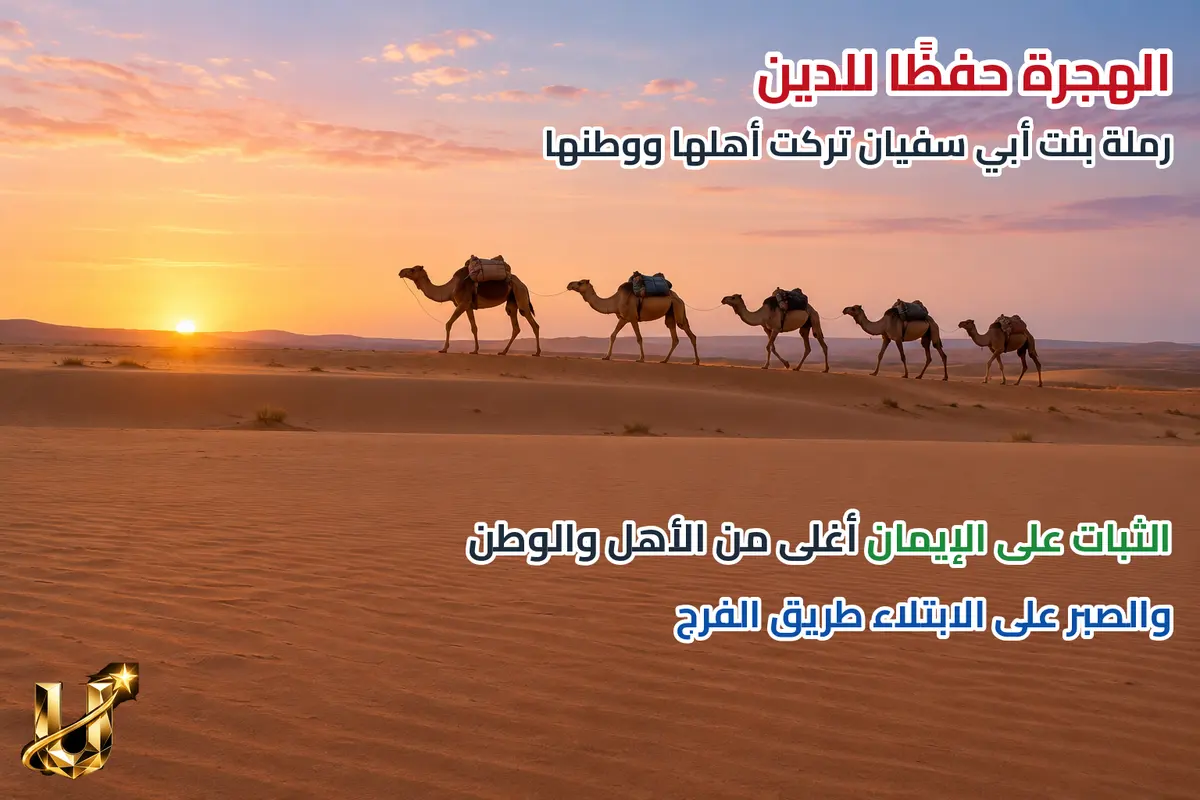 الهجرة حفظا للدين.