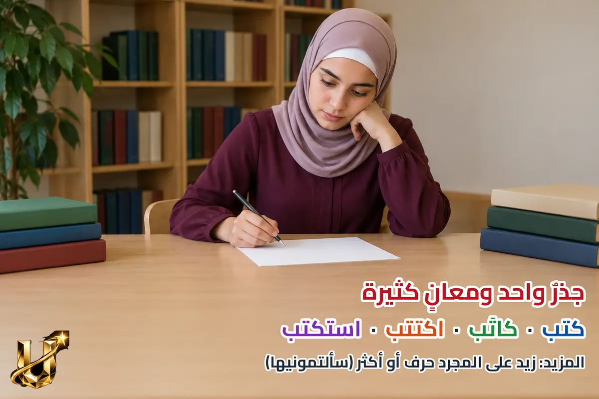 جذر واحد ومعان كثيرة.
