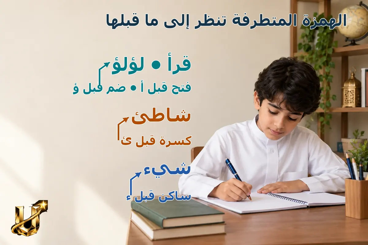 ننتبه للهمزة.