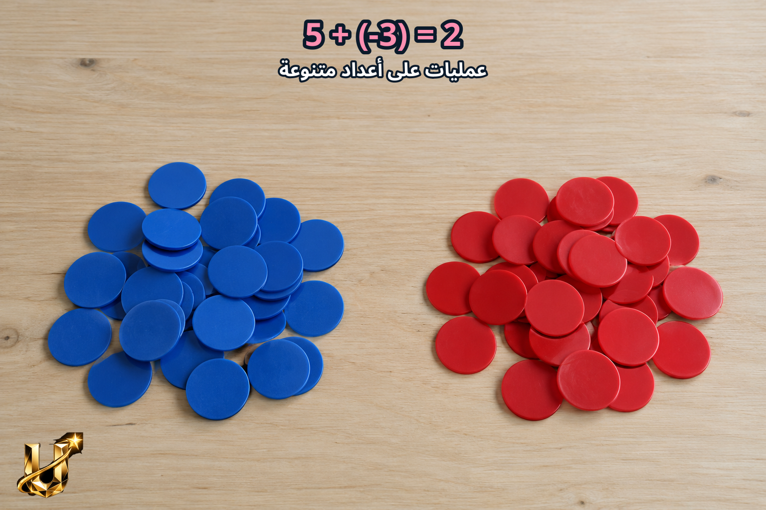 5 + (-3) = 2