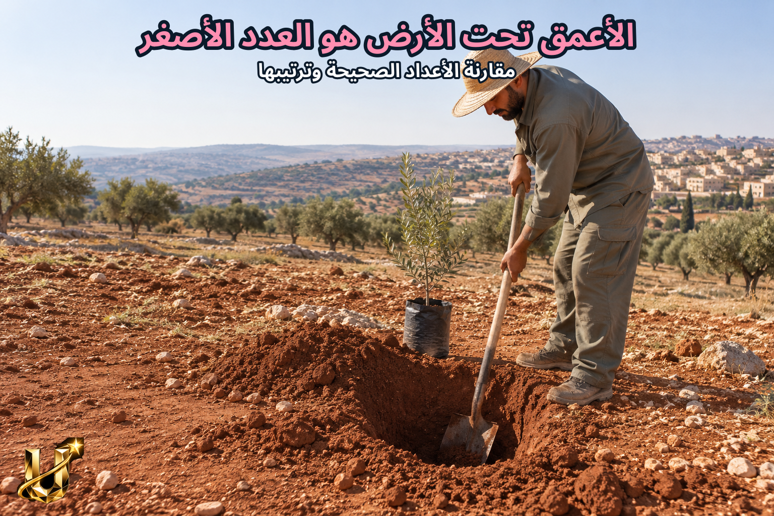 الأعمق تحت الأرض هو العدد الأصغر