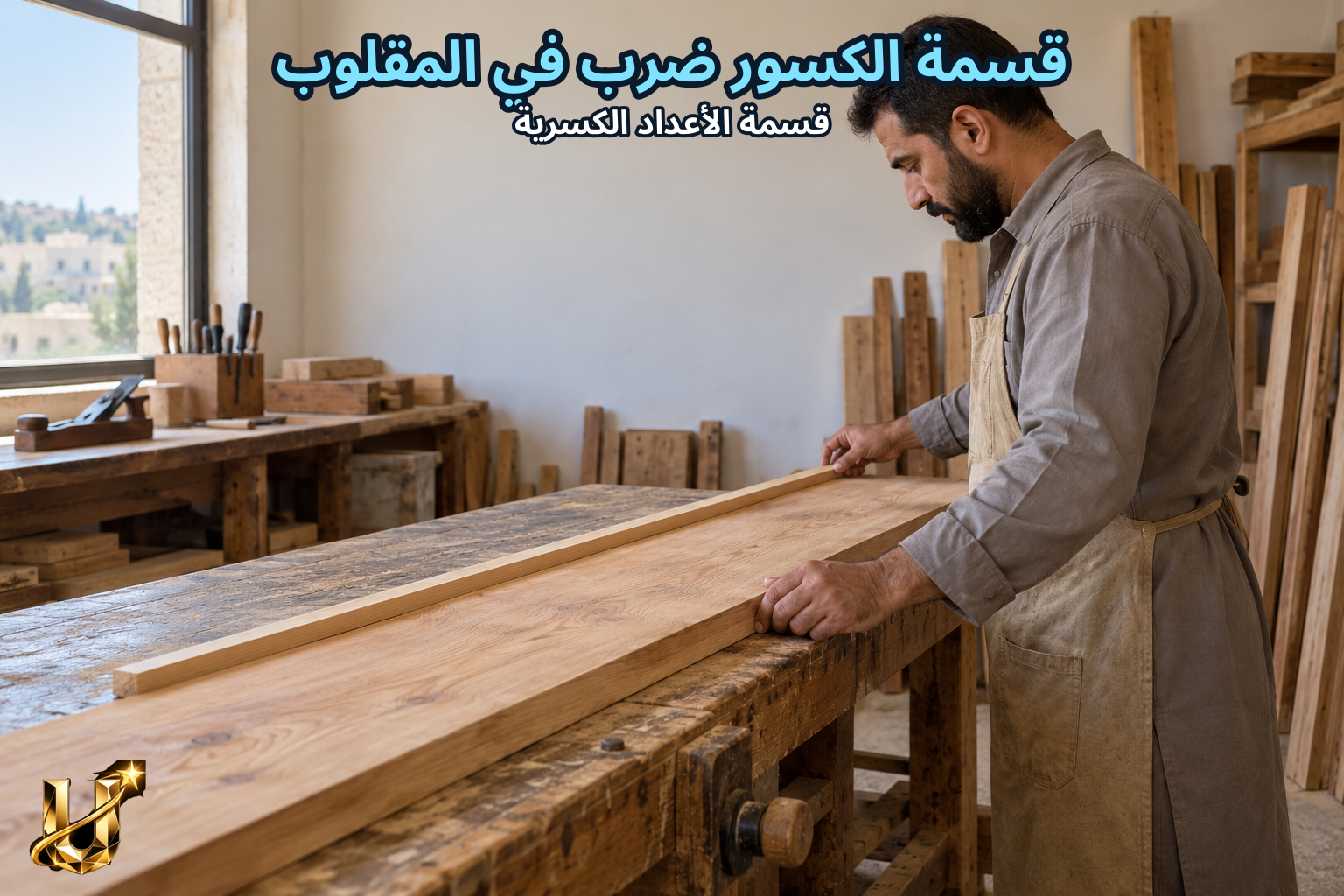 قسمة الكسور ضرب في المقلوب