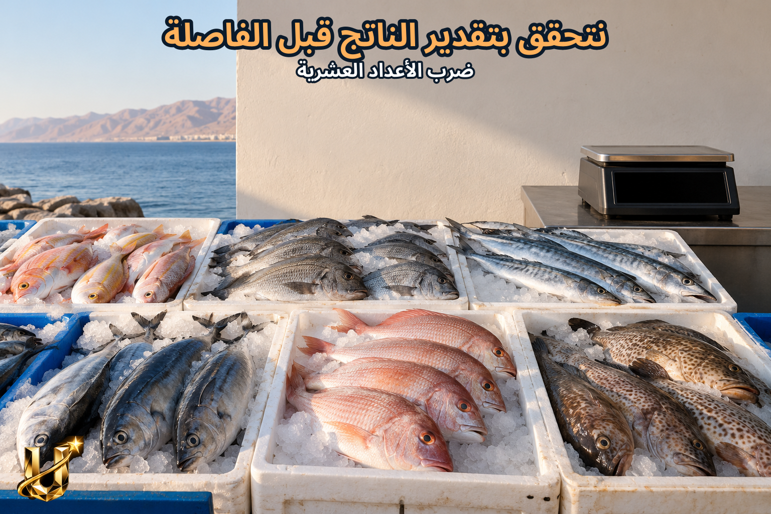 نتحقق بتقدير الناتج قبل الفاصلة