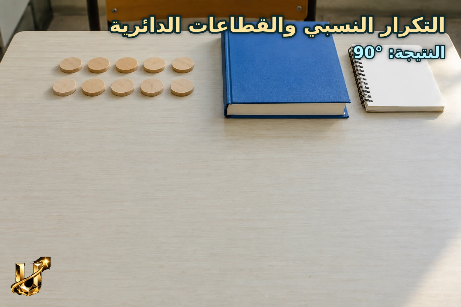 من40 طالبا اختار10 المطالعة نشاطا مفضلا؛ أوجد زاوية قطاعهم