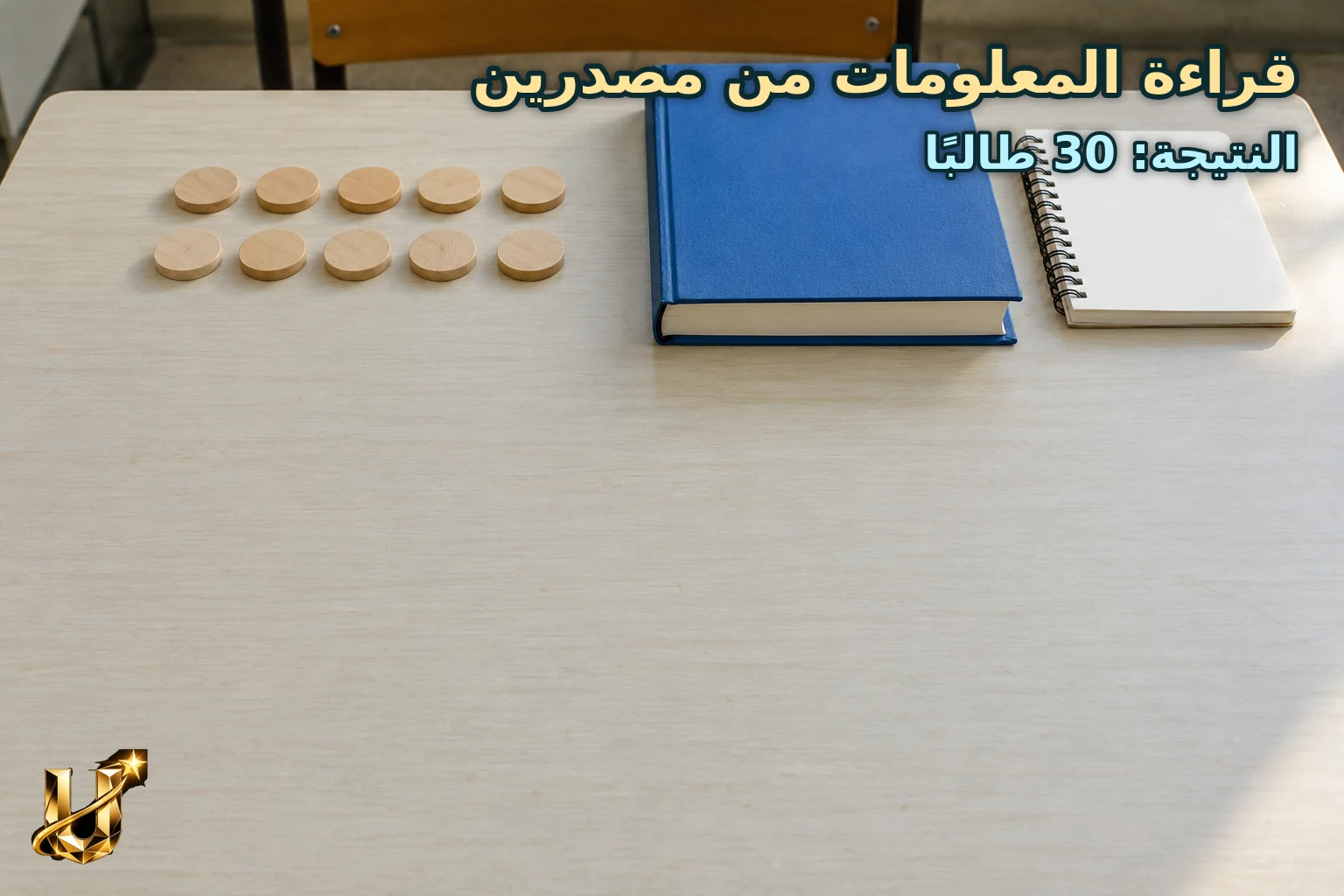 جدول: في الصف الثامن بمدرسة في كفر قاسم120 طالبا. رسم دائري: 25% منهم يأتون مشيا. كم طالبا يأتي مشيا؟