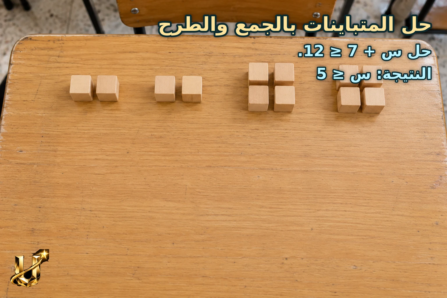 حل س + 7 ≤ 12.