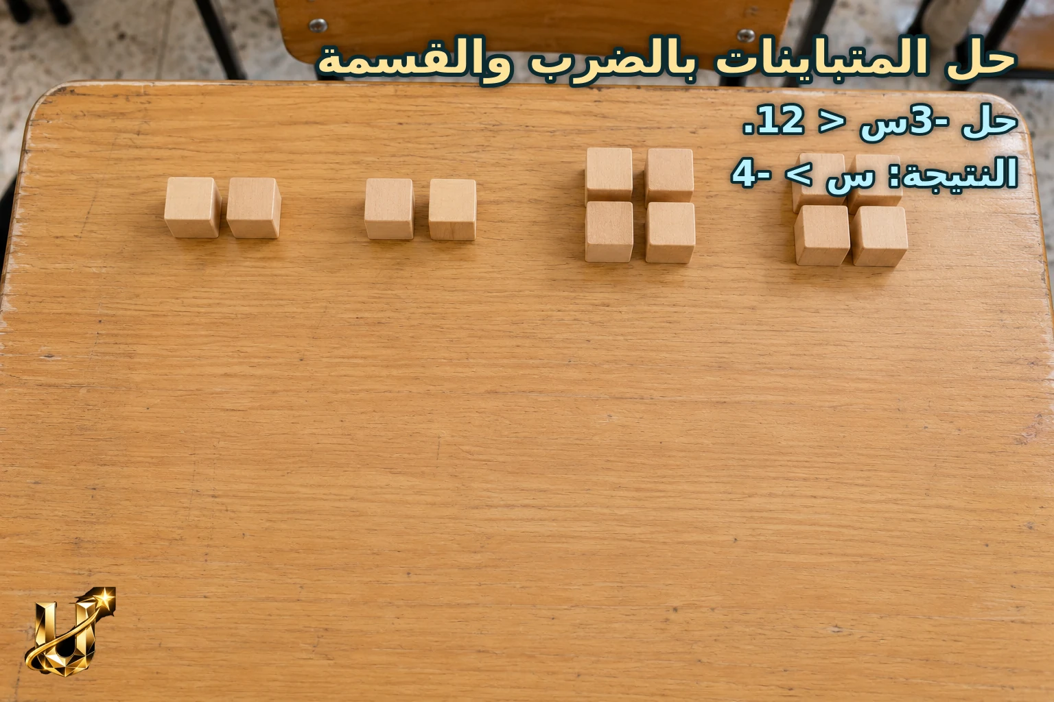 حل -3س < 12.