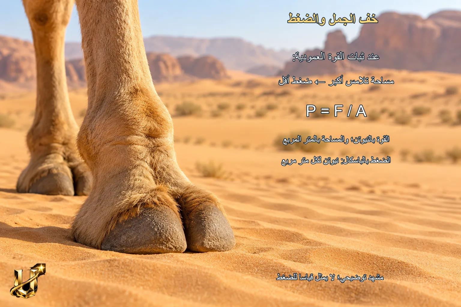 المشي على رمل وادي رم