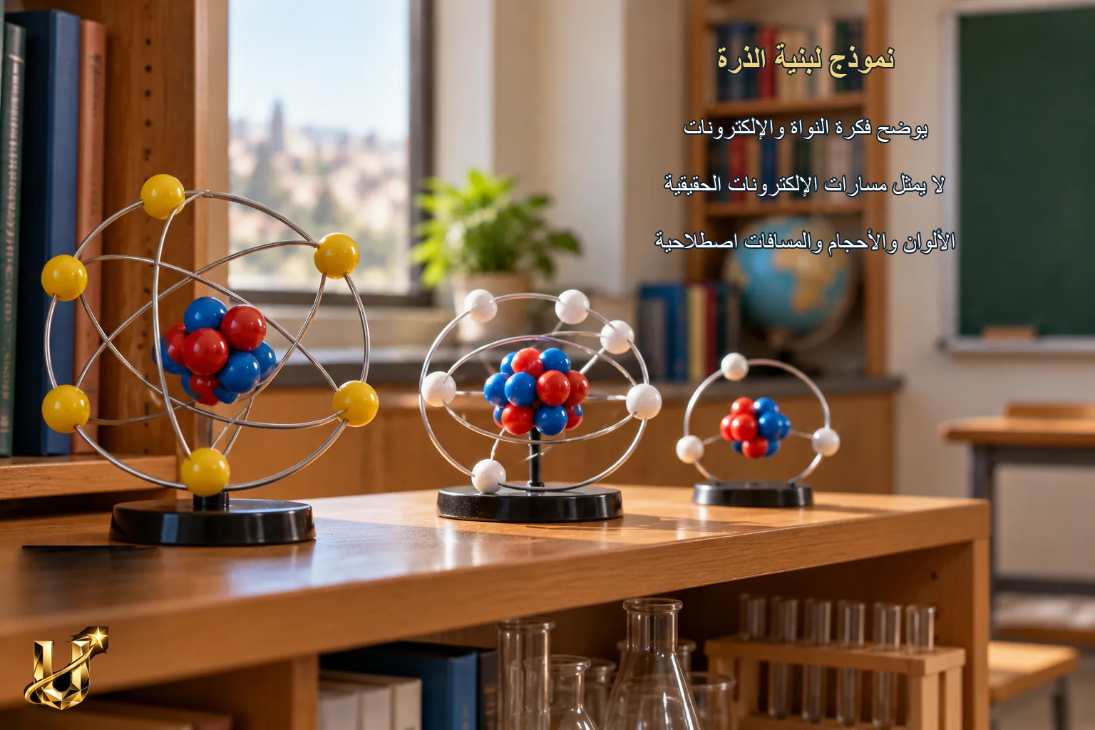 مكونات الذرة