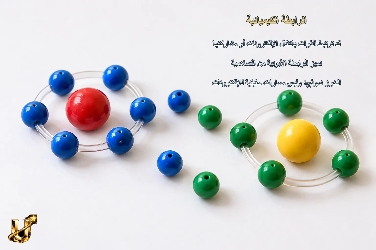 كيف ترتبط الذرات