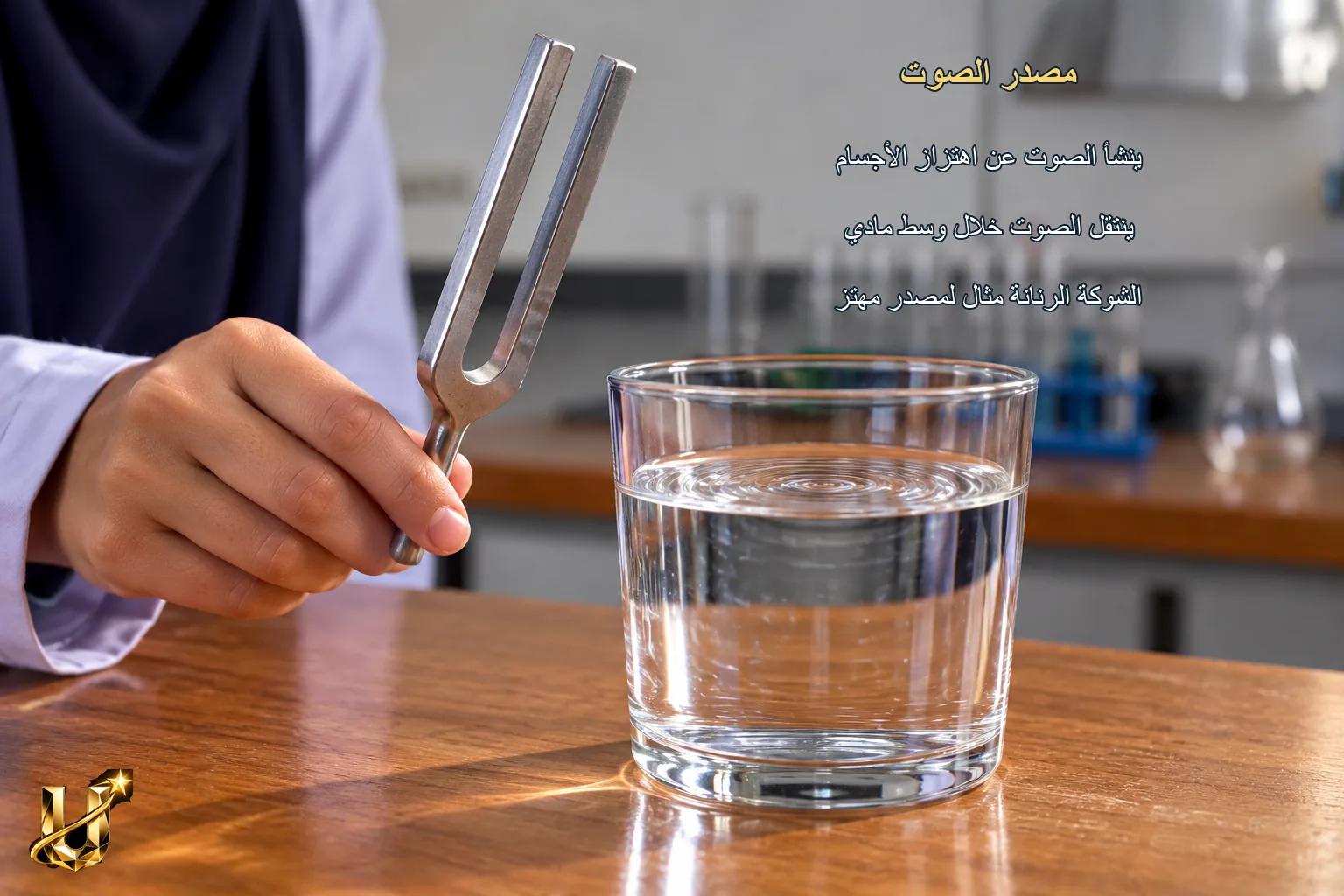 مصدر مهتز ووسط