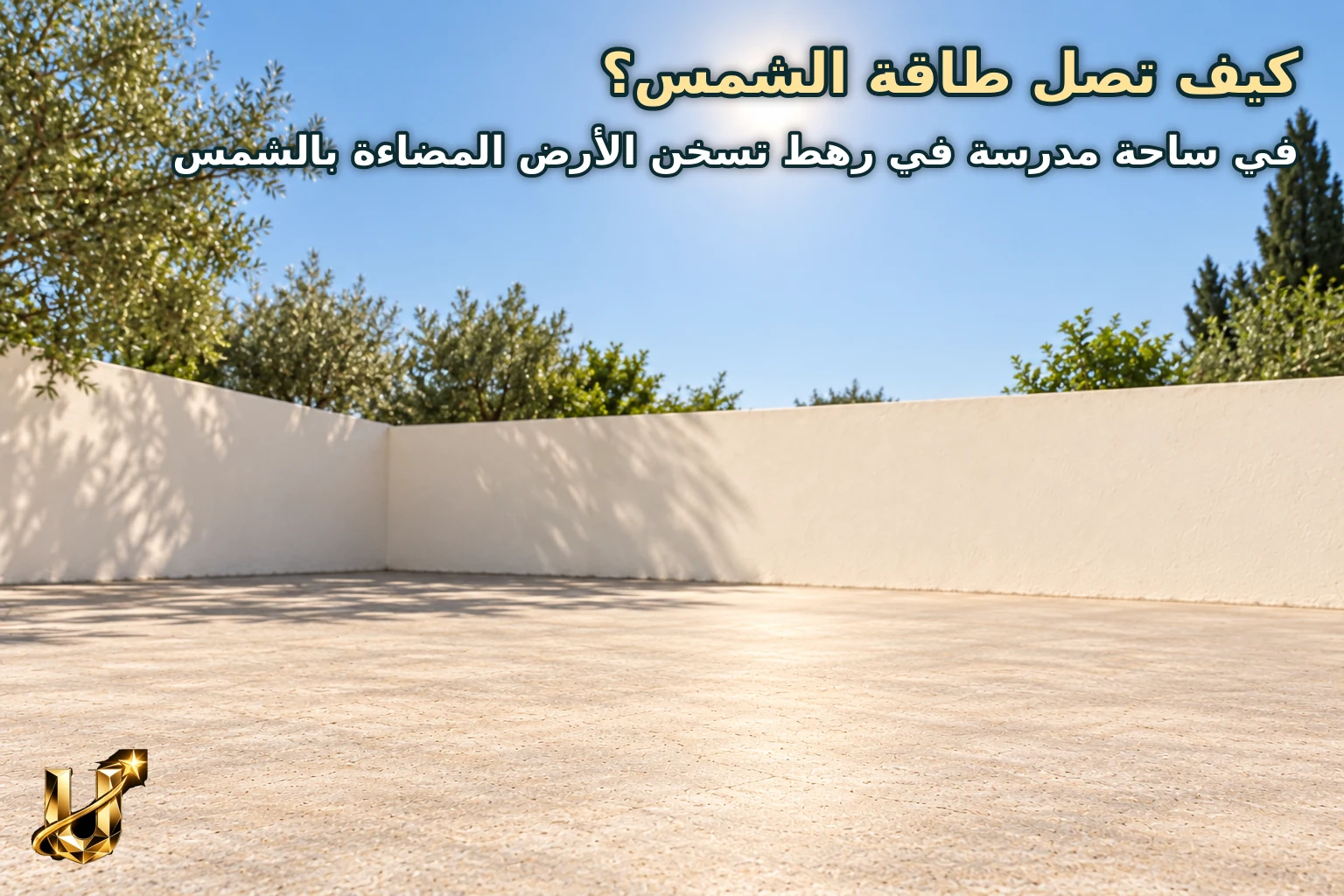 كيف تصل طاقة الشمس؟