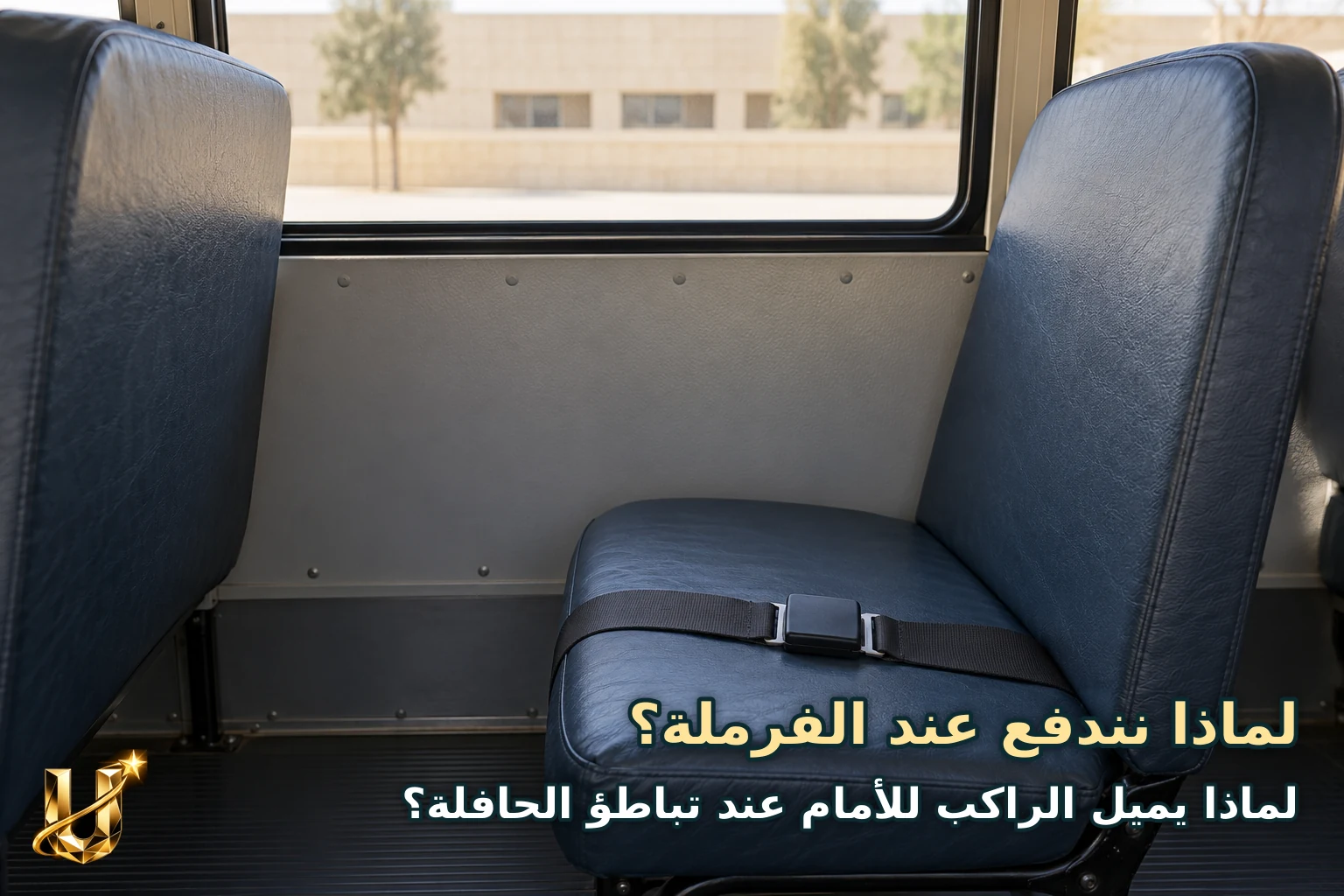 لماذا نندفع عند الفرملة؟