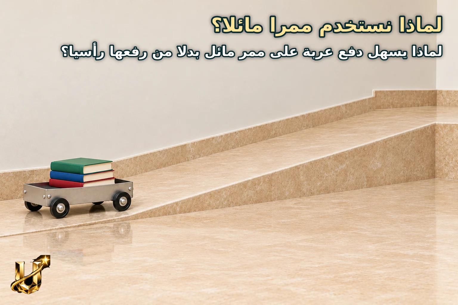 لماذا نستخدم ممرا مائلا؟