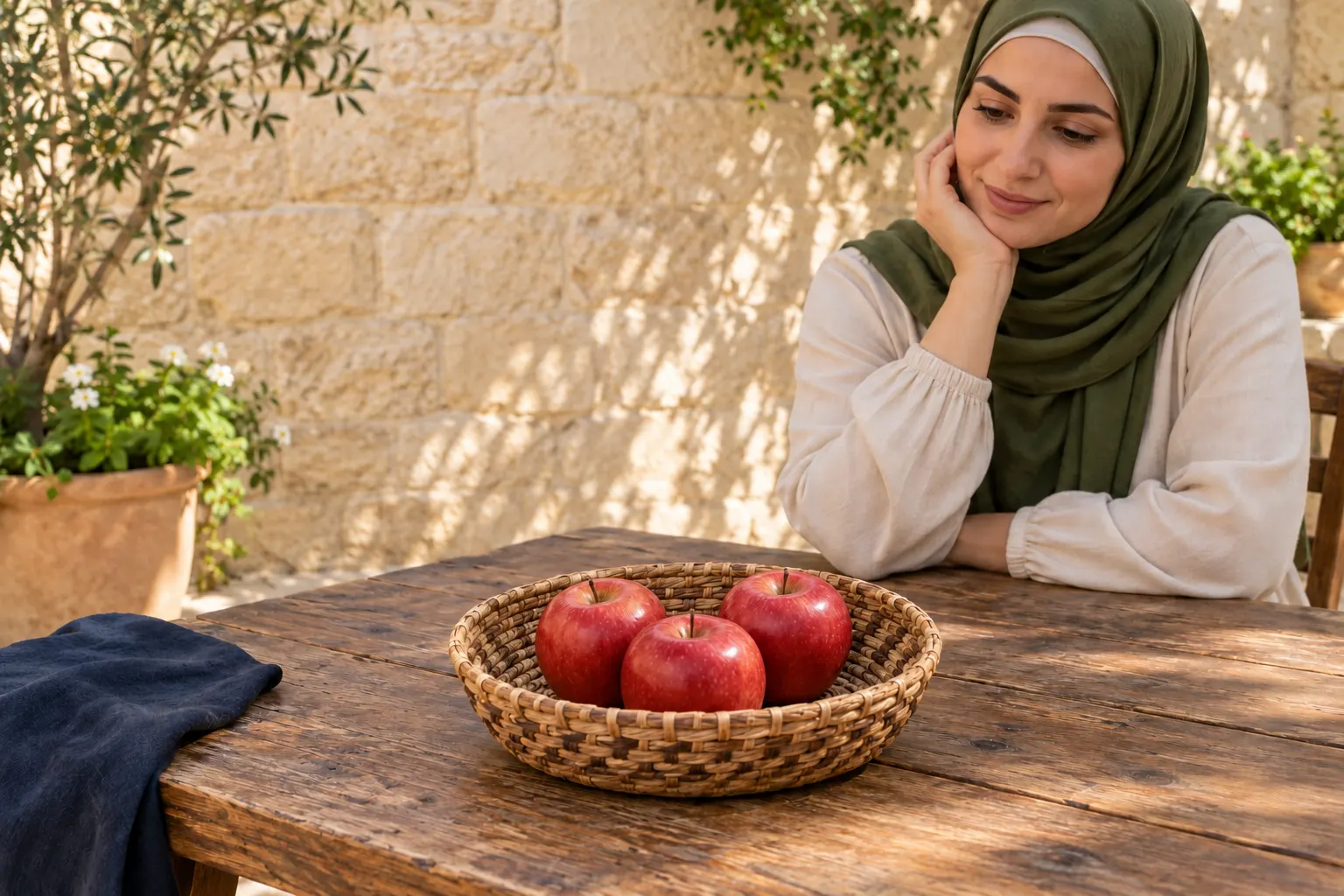 لا توجد أي تفاحة خضراء